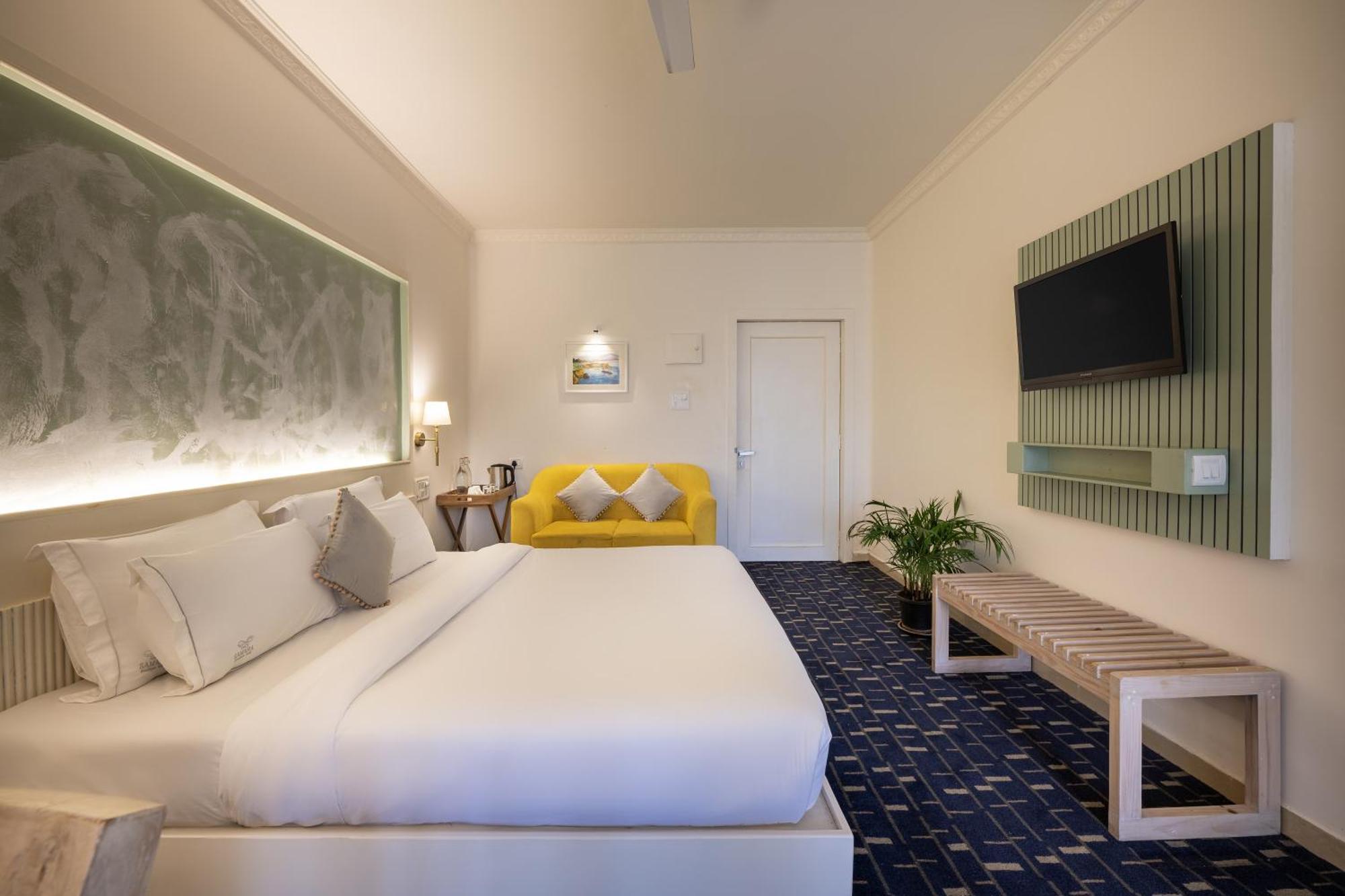 Hotel Echor Samara Morjim Goa Sea View Restro Extérieur photo